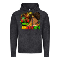 Vintage Black Little miss Juneteenth Vintage Hoodie - FaDigitalArtStudio