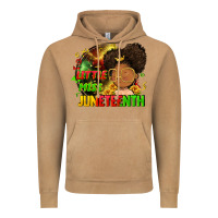Vintage Camel Little miss Juneteenth Vintage Hoodie - FaDigitalArtStudio