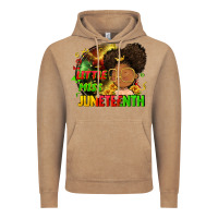 Vintage Coffee Little miss Juneteenth Vintage Hoodie - FaDigitalArtStudio