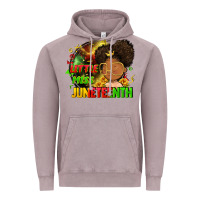 Vintage Zinc Little miss Juneteenth Vintage Hoodie - FaDigitalArtStudio