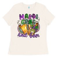 Bone mardi gras and beer Ladies Tee - CowGirlArtShop
