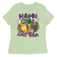Matcha mardi gras and beer Ladies Tee - CowGirlArtShop