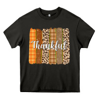 Asphalt Thankful Brushstrokes Heavy Core Tee - texasbilliewilder