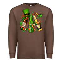 Chestnut st patrick's beers flags and hat Premium Sweatshirt - AdoDesignShop