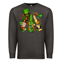 Smoke st patrick's beers flags and hat Premium Sweatshirt - AdoDesignShop