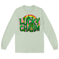 Matcha St. Patrick's Day lucky charm Long Sleeve Tee - FaDigitalArtStudio