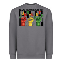 Storm black independence day juneteenth Heavyweight Sweatshirt - BarkalooDesign