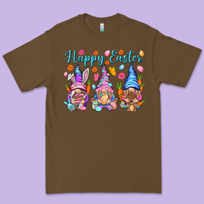 Happy Easter Gnomies Easter Day Premium Tee Designed By Howdyjamesfarm