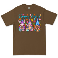 Cacao Happy Easter gnomies Easter Day Premium Tee - HowdyJamesFarm