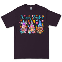 Plum Happy Easter gnomies Easter Day Premium Tee - HowdyJamesFarm