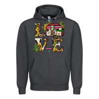 Smoke love caravan Zipper Hoodie - BarkalooDesign