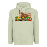 Matcha blessed afro woman hands Heavyweight Hoodie - AdoDesignShop