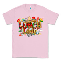 Bubblegum Pink cinco de mayo lunch lady Classic Tee - CowGirlArtShop