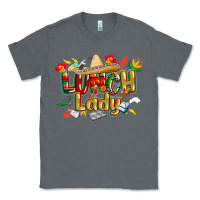 Charcoal Heather cinco de mayo lunch lady Classic Tee - CowGirlArtShop