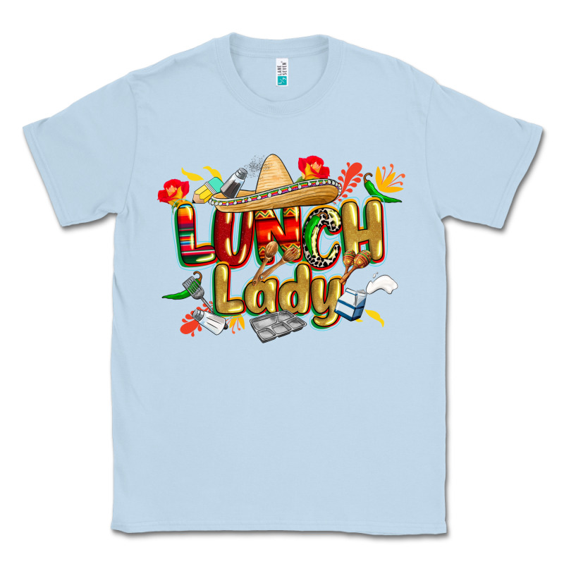 Cinco De Mayo Lunch Lady Classic Tee by CowGirlArtShop | Teevron