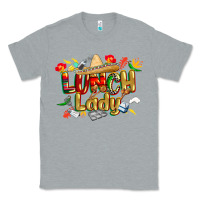 Heather Grey cinco de mayo lunch lady Classic Tee - CowGirlArtShop