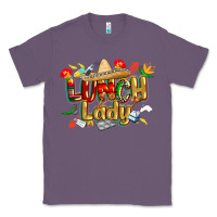 Lavender cinco de mayo lunch lady Classic Tee - CowGirlArtShop