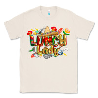 Natural cinco de mayo lunch lady Classic Tee - CowGirlArtShop