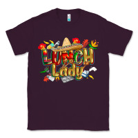 Plum cinco de mayo lunch lady Classic Tee - CowGirlArtShop