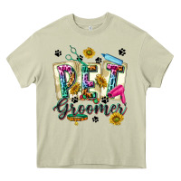 Mossy Western Pet Groomer Heavy Core Tee - texasbilliewilder