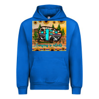 Cobalt camping is intents Urban Hoodie - JahusDesignShop