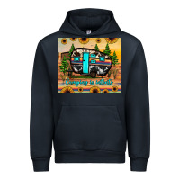 Navy camping is intents Urban Hoodie - JahusDesignShop