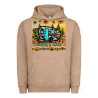 Pigment Burro camping is intents Urban Hoodie - JahusDesignShop