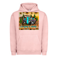Pigment Salmon camping is intents Urban Hoodie - JahusDesignShop