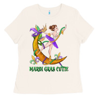 Bone mardi gras cutie Ladies Tee - CowGirlArtShop
