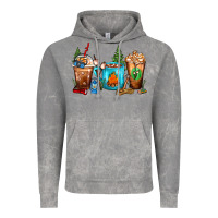Cloud Rock Camping Coffee Cups Vintage Hoodie - FaDigitalArtStudio