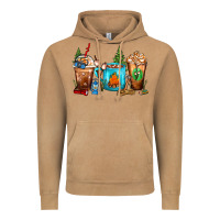 Vintage Camel Camping Coffee Cups Vintage Hoodie - FaDigitalArtStudio