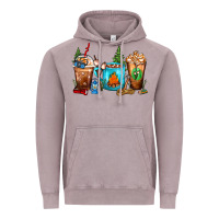 Vintage Zinc Camping Coffee Cups Vintage Hoodie - FaDigitalArtStudio