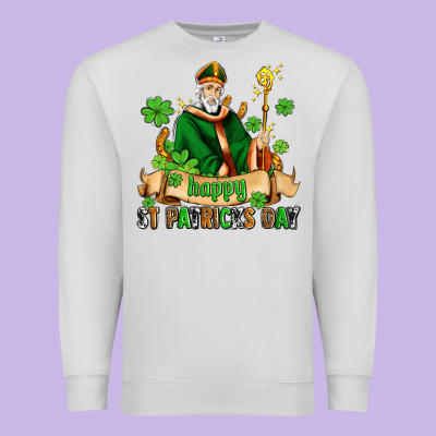 Happy St Patricks Day With St Patricks Premium Sweatshirt Designed By Adodesignshop