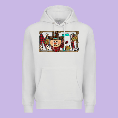 Noel Snowman Christmas Premium Hoodie Designed By Cowhidedigitalart