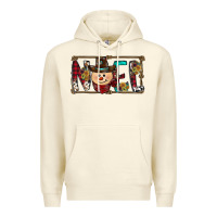 Sandshell noel snowman christmas Premium Hoodie - CowhideDigitalArt