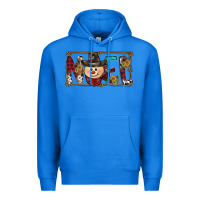 True Royal noel snowman christmas Premium Hoodie - CowhideDigitalArt