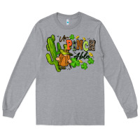 Heather Grey un pinch able St. Patrick's Long Sleeve Tee - FaDigitalArtStudio