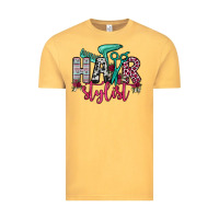 Vintage Mustard hair stylist Vintage Tee - OliviaCreatesArt
