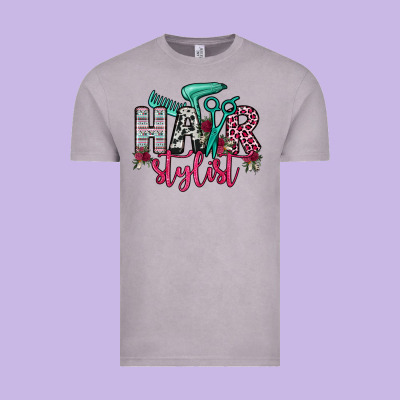 Hair Stylist Vintage Tee Designed By Oliviacreatesart