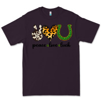 Plum Peace Love Luck Premium Tee - Jasminsmagicworld