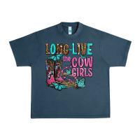 Midnight Navy long live the cowgirls olivia Urban Heavy Tee - OliviaCreatesArt