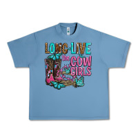 Pebble Blue long live the cowgirls olivia Urban Heavy Tee - OliviaCreatesArt
