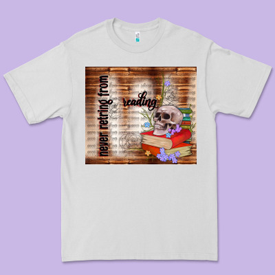 Never Retring From Reading Premium Tee Designed By Tumblerdesignbyshophia