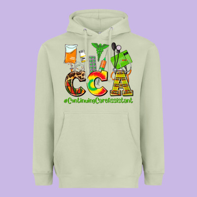 Cca  Countinuing Care Assistant Juneteenth Heavyweight Hoodie Designed By Adodesignshop