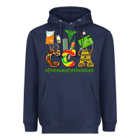Navy cca  countinuing care assistant juneteenth Heavyweight Hoodie - AdoDesignShop