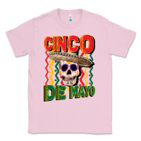 Bubblegum Pink cinco de mayo with skull Classic Tee - CowGirlArtShop