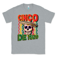 Heather Grey cinco de mayo with skull Classic Tee - CowGirlArtShop