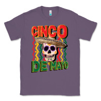 Lavender cinco de mayo with skull Classic Tee - CowGirlArtShop