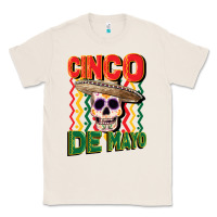 Natural cinco de mayo with skull Classic Tee - CowGirlArtShop
