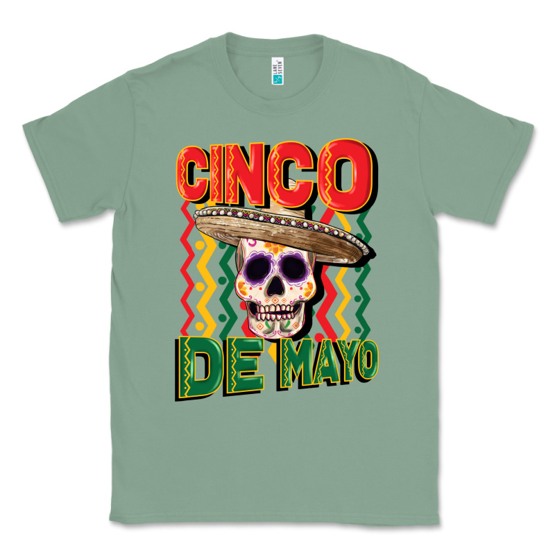 Cinco De Mayo With Skull Classic Tee by CowGirlArtShop | Teevron